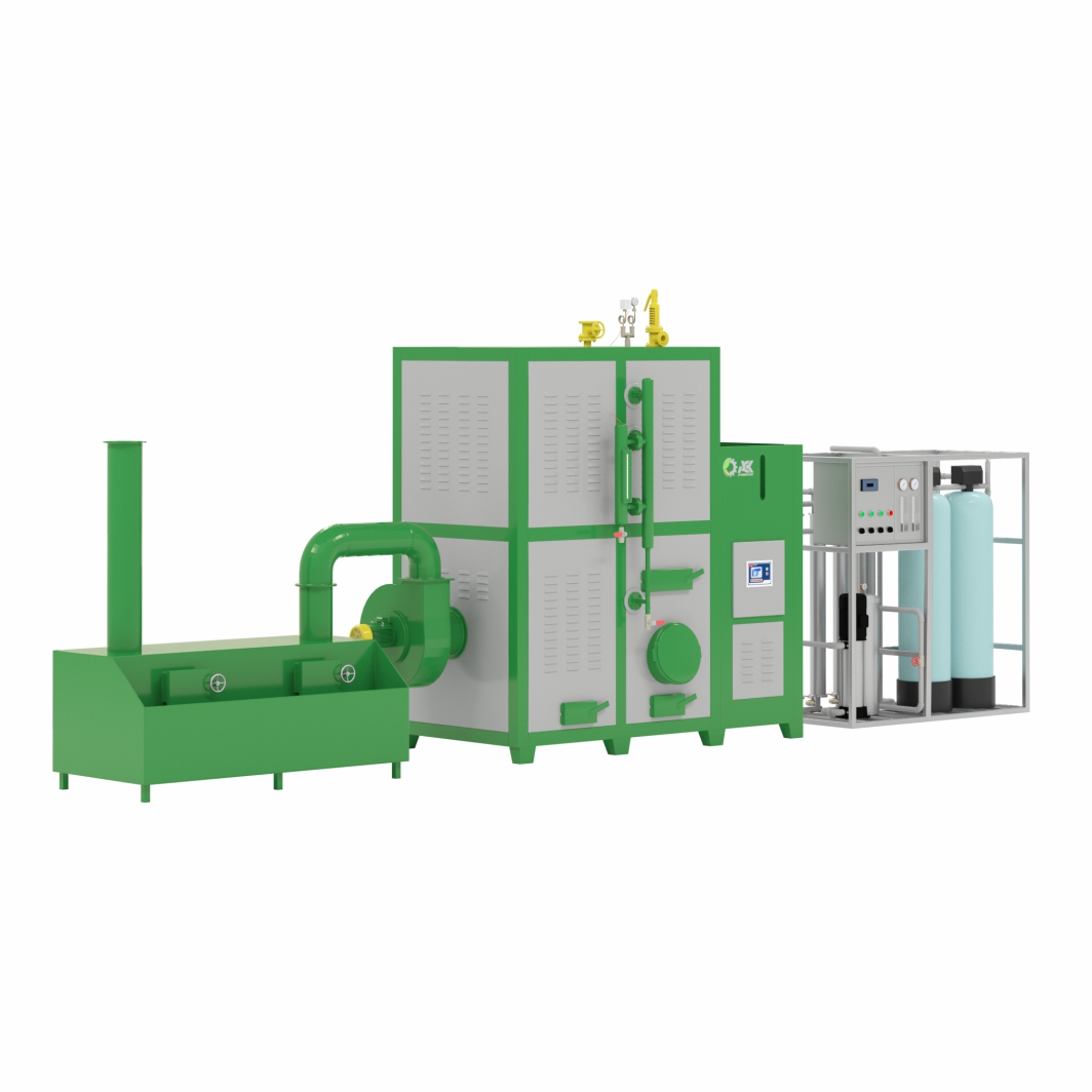 Промышленный парогенератор на биомассе серии Q